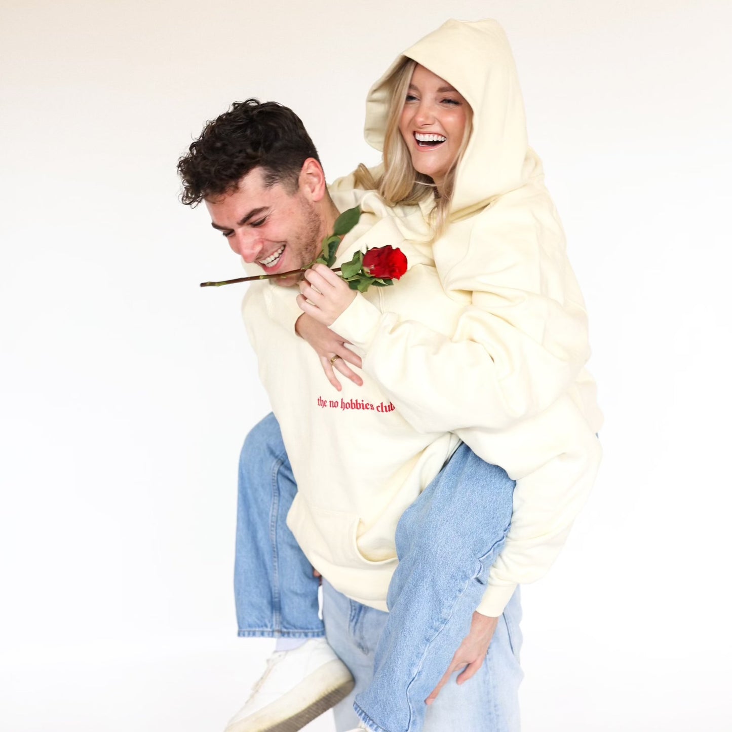 I Love You More Collection - Buttercream Hoodie