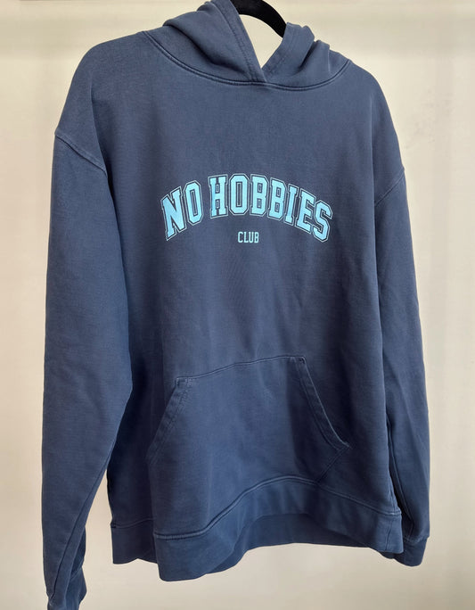 Varsity Club Collection - Navy/Baby Blue Hoodie