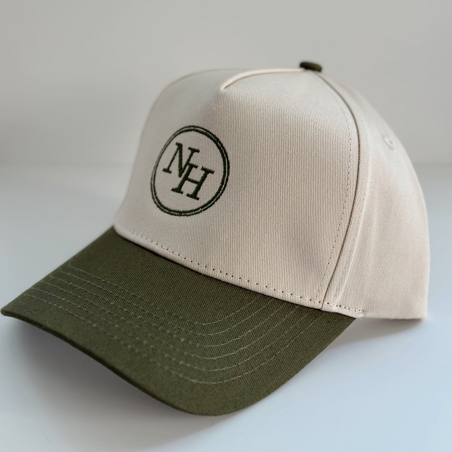 Varsity Collection - Green/Cream Hat