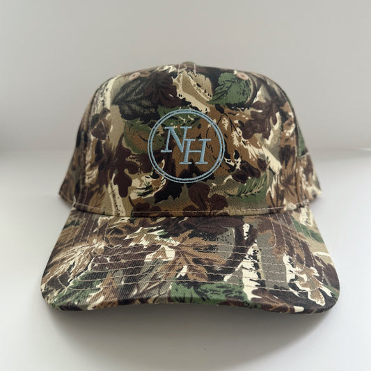 Limited Edition* Camp NoHo Collection - Camo/Baby Blue Hat