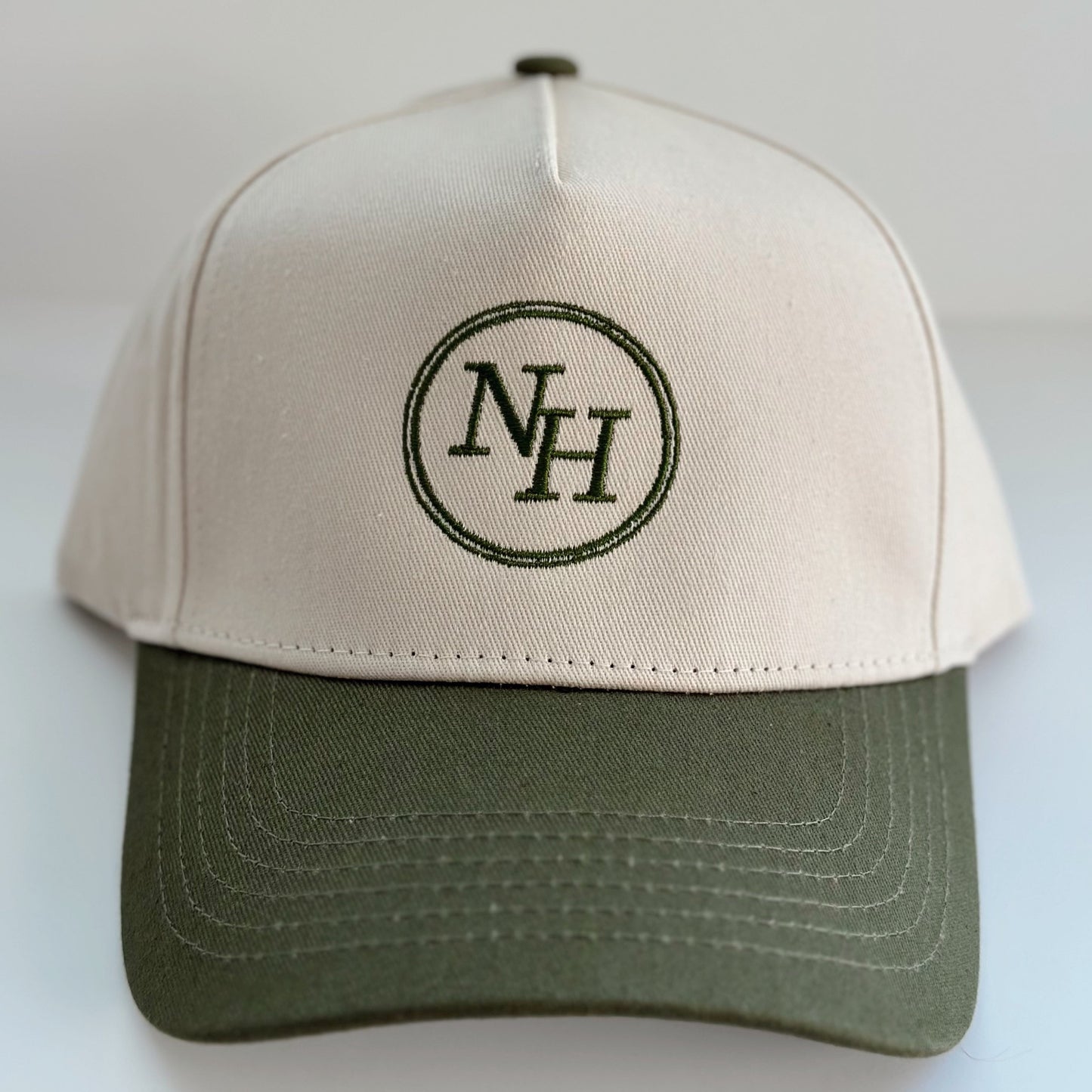 Varsity Collection - Green/Cream Hat